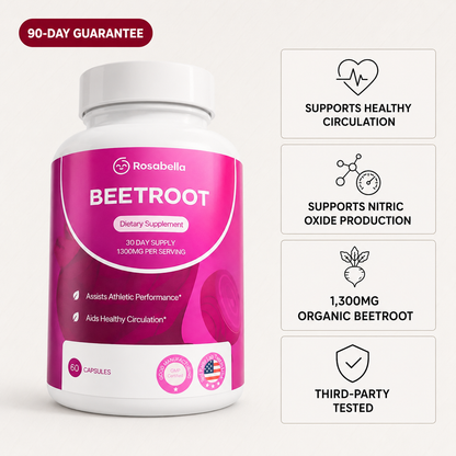 Rosabella Beetroot - All-Day Energy & Healthy Circulation