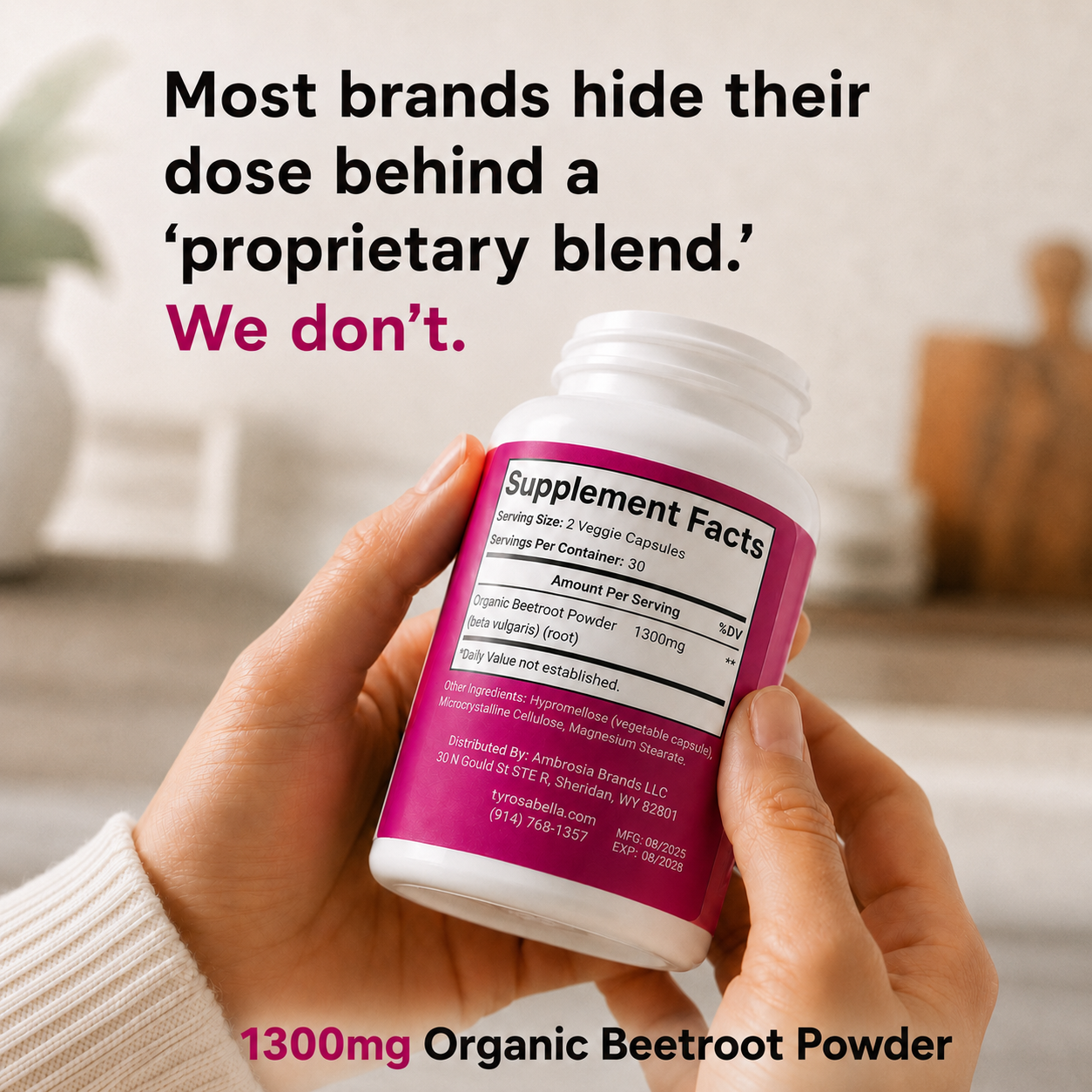 Rosabella Beetroot - All-Day Energy & Healthy Circulation